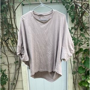 Zara batwing sleeve top